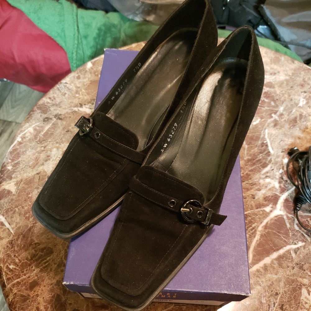 stuart weitzman mockstrap